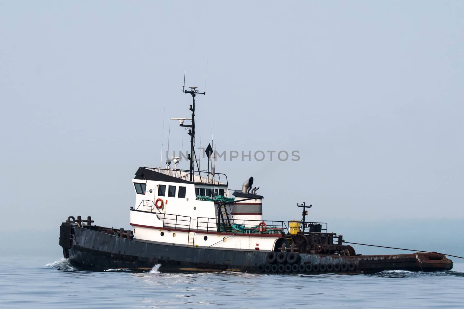Ocean going tug on Puget Sound by cestes001