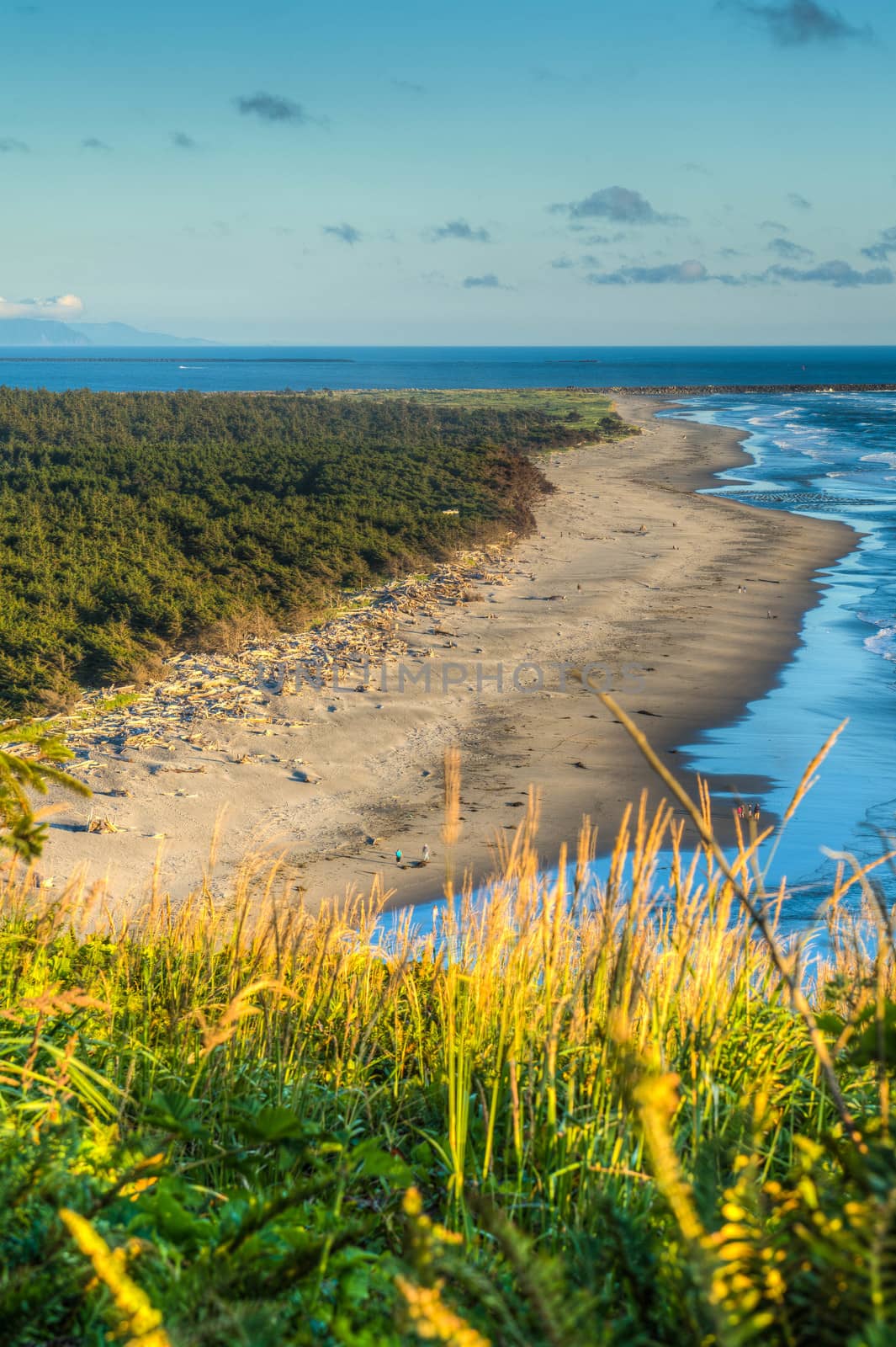 Beach at North Head Lighthouse by cestes001