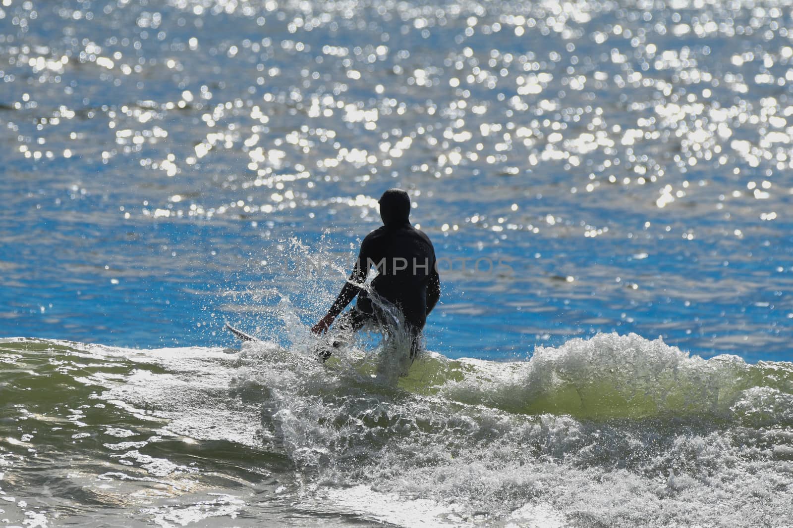 Surfing at First Beach by cestes001