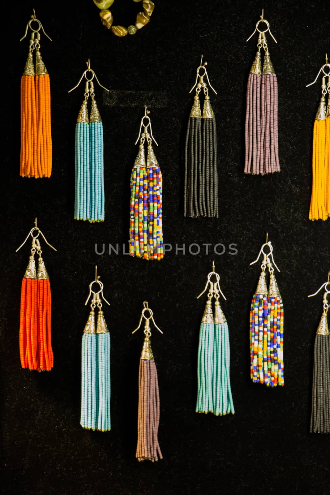 Selection of curtain ties or tassel in various colors