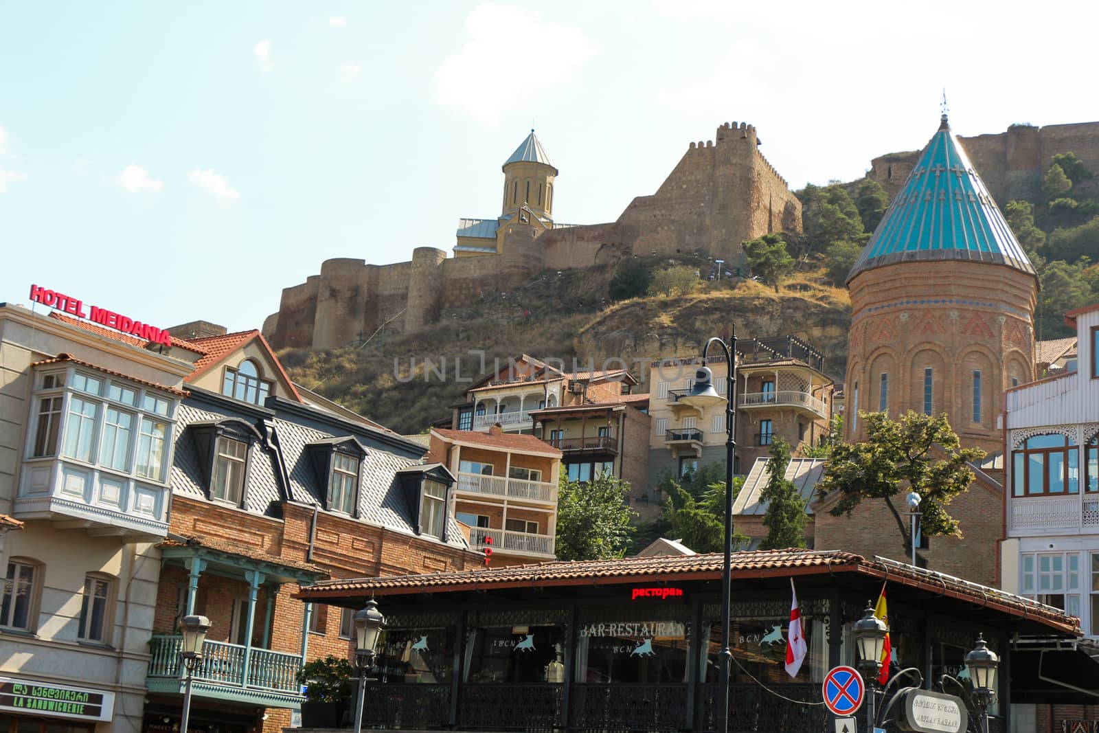 Tbilisi Old Town, of the capital of Georgia by berkay