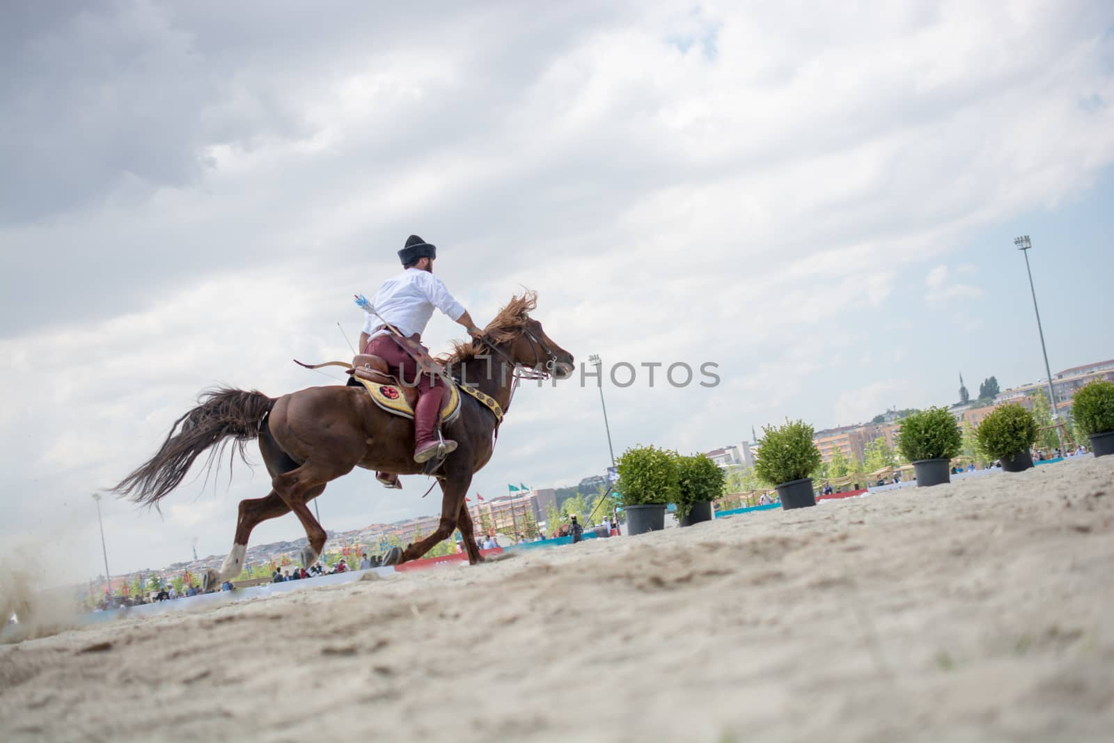 Turkish horseman  ethnic clothes examples by berkay