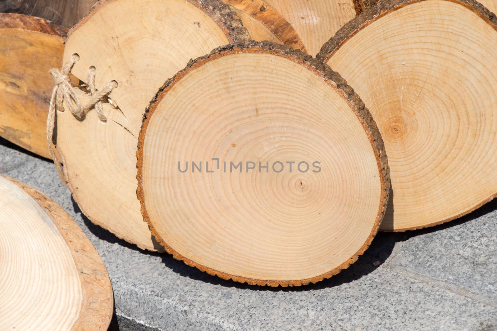 small piece of cut wood logs used for  wood texture background