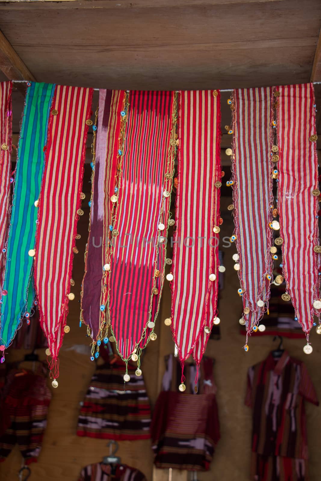 Turksih traditional woman scarf with some embroidery