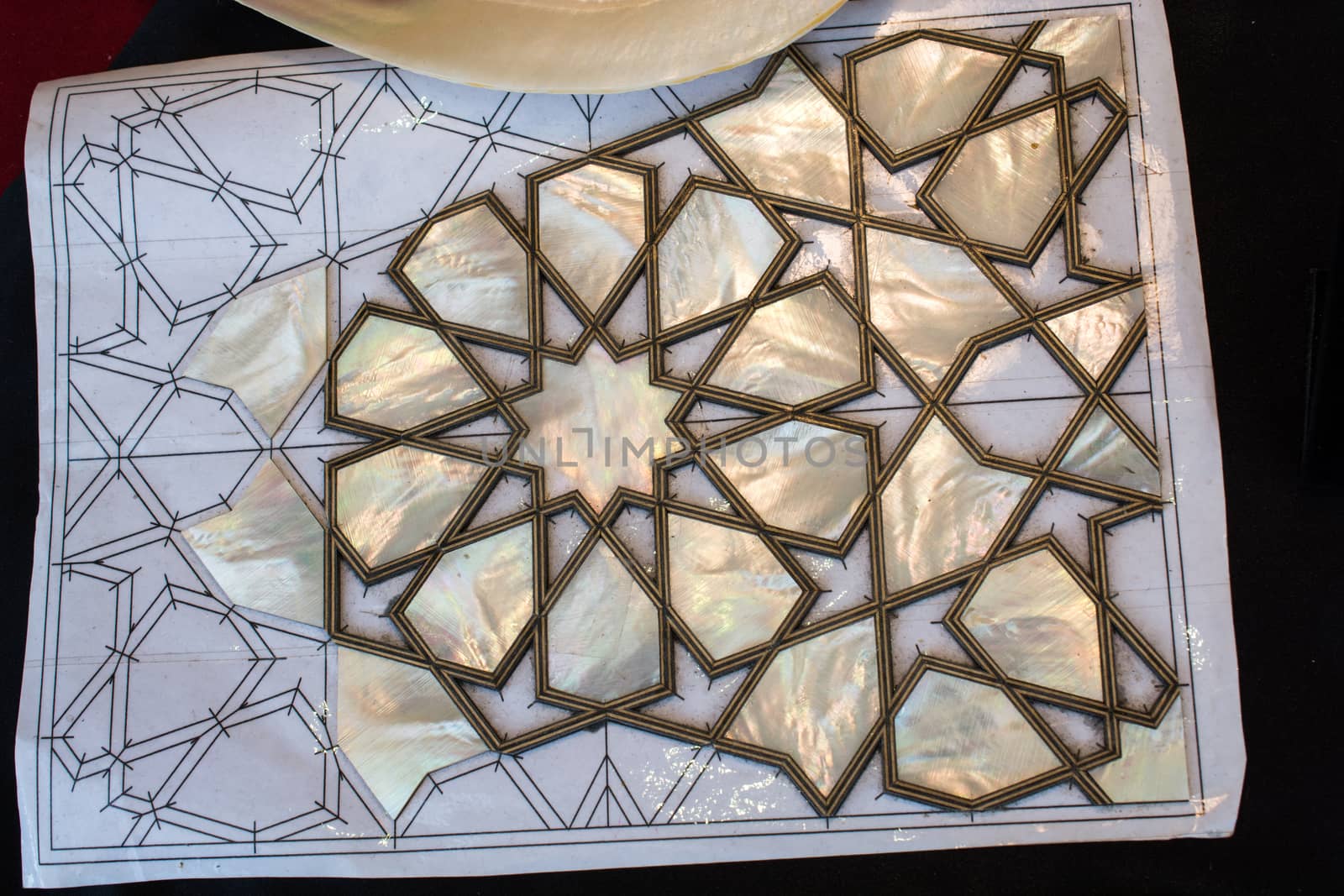 Ottoman art example of Mother of Pearl inlays