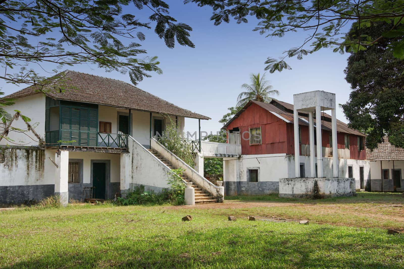 Old farmhouse on Principe island, Sao Tome and Principe, Africa