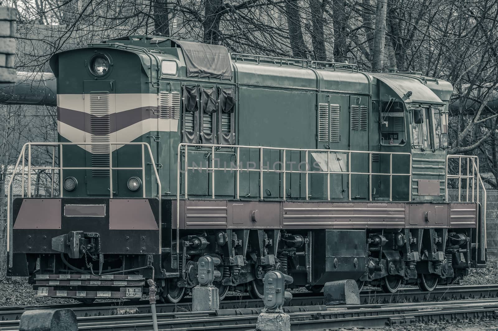 Diesel cargo locomotive by sengnsp