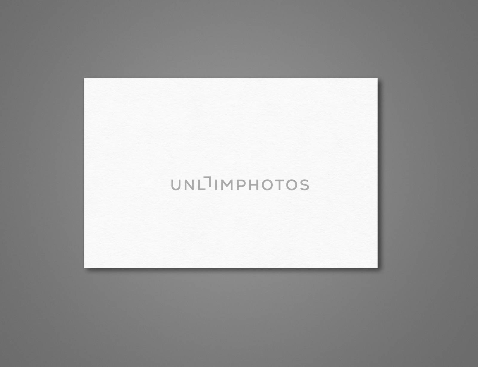 Blank business card mockup template by daboost