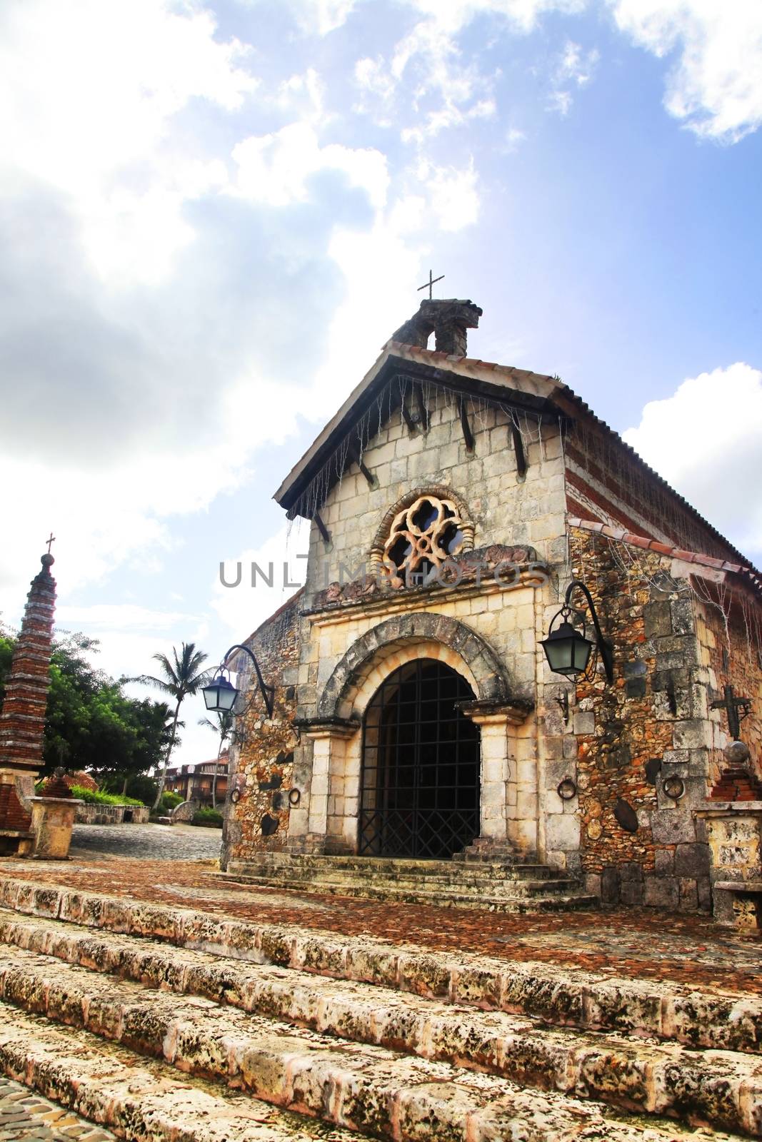 Church San Estanislao in Dominicana Punta Cana