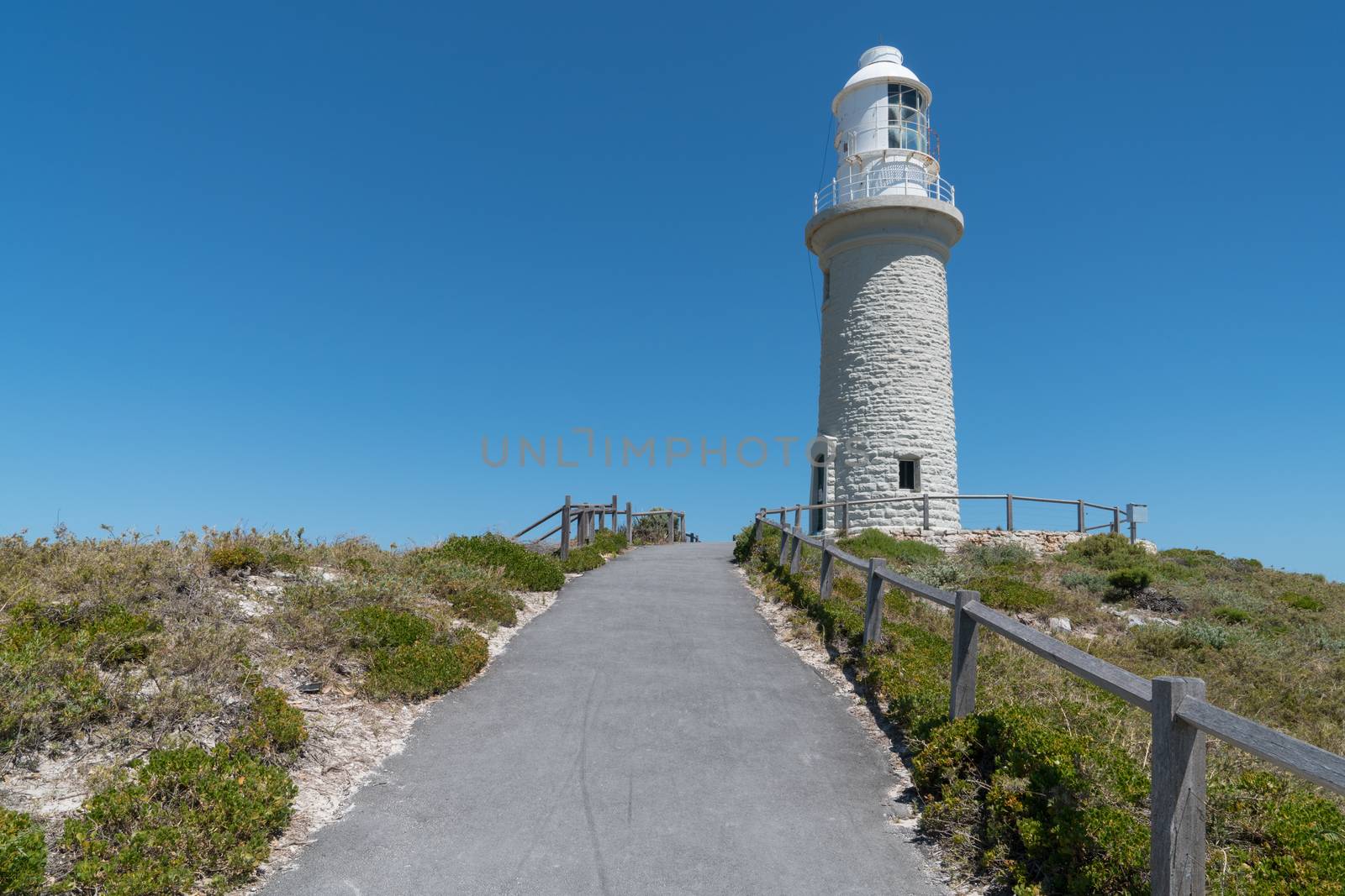 Bathurst Lighthouse on Rottnest Island, Western Australia