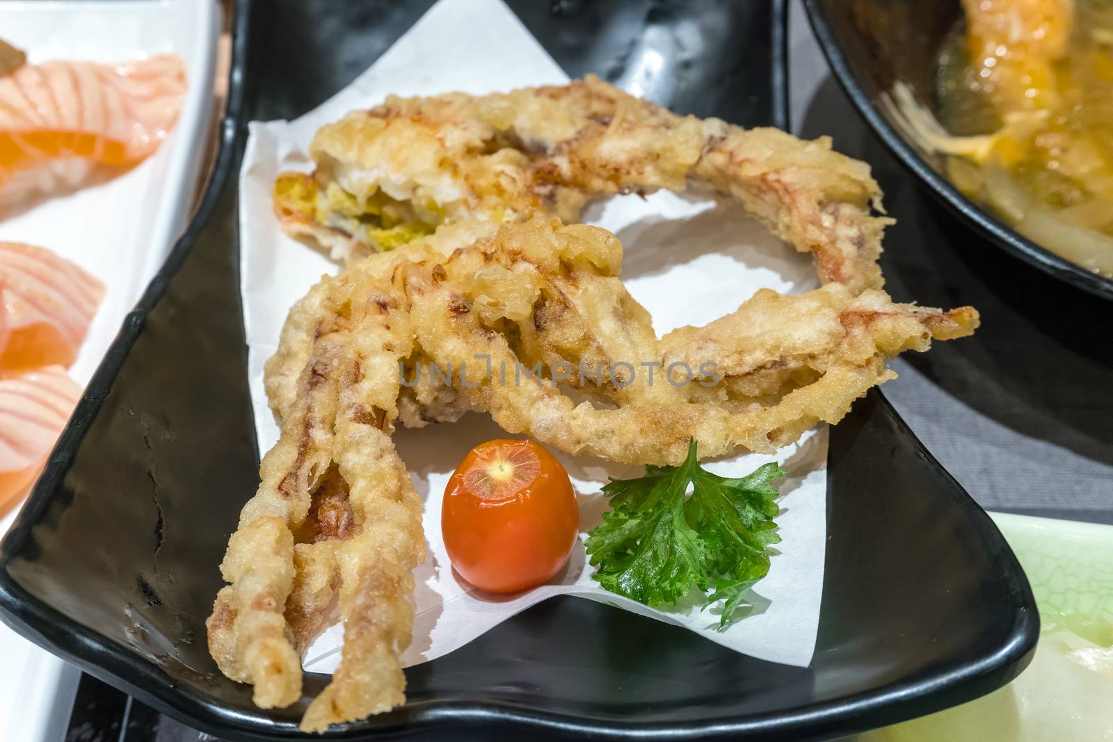 Deep Fried Japanese Spider Crab Appetizer by jpldesigns