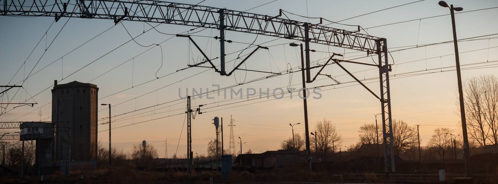 ruins of a very heavily polluted industrial factory, industrial series