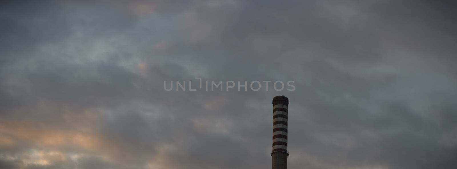ruins of a very heavily polluted industrial factory, industrial series
