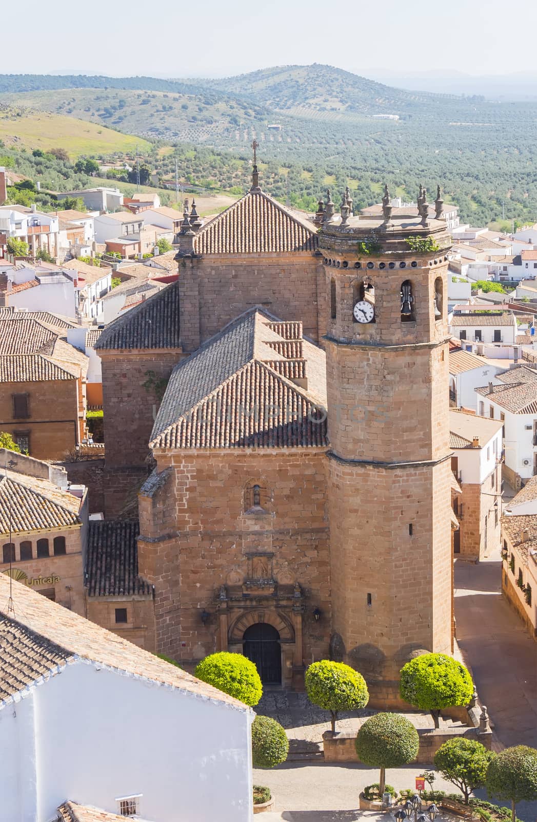 San Mateo church, Baños de la encina village, Jaen province, Spain