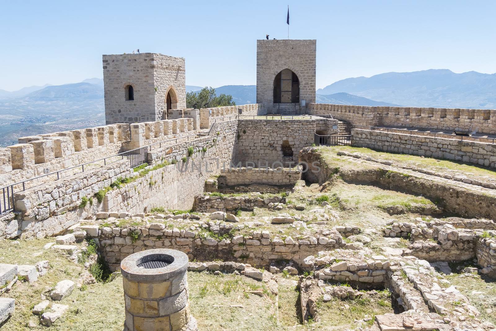 Santa Catalina castle, Jaen, Spain