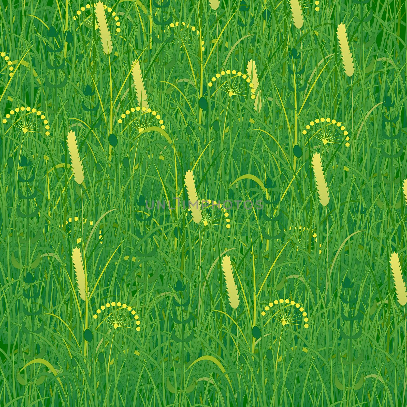 Background in the form of grass by Julia_Faranchuk