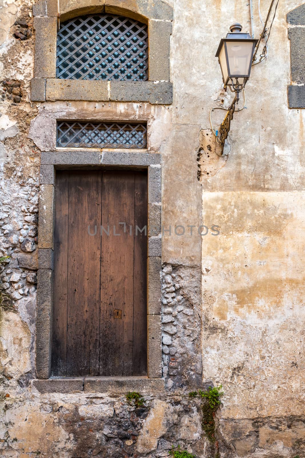 Italy: view of rustic old door by alanstix64