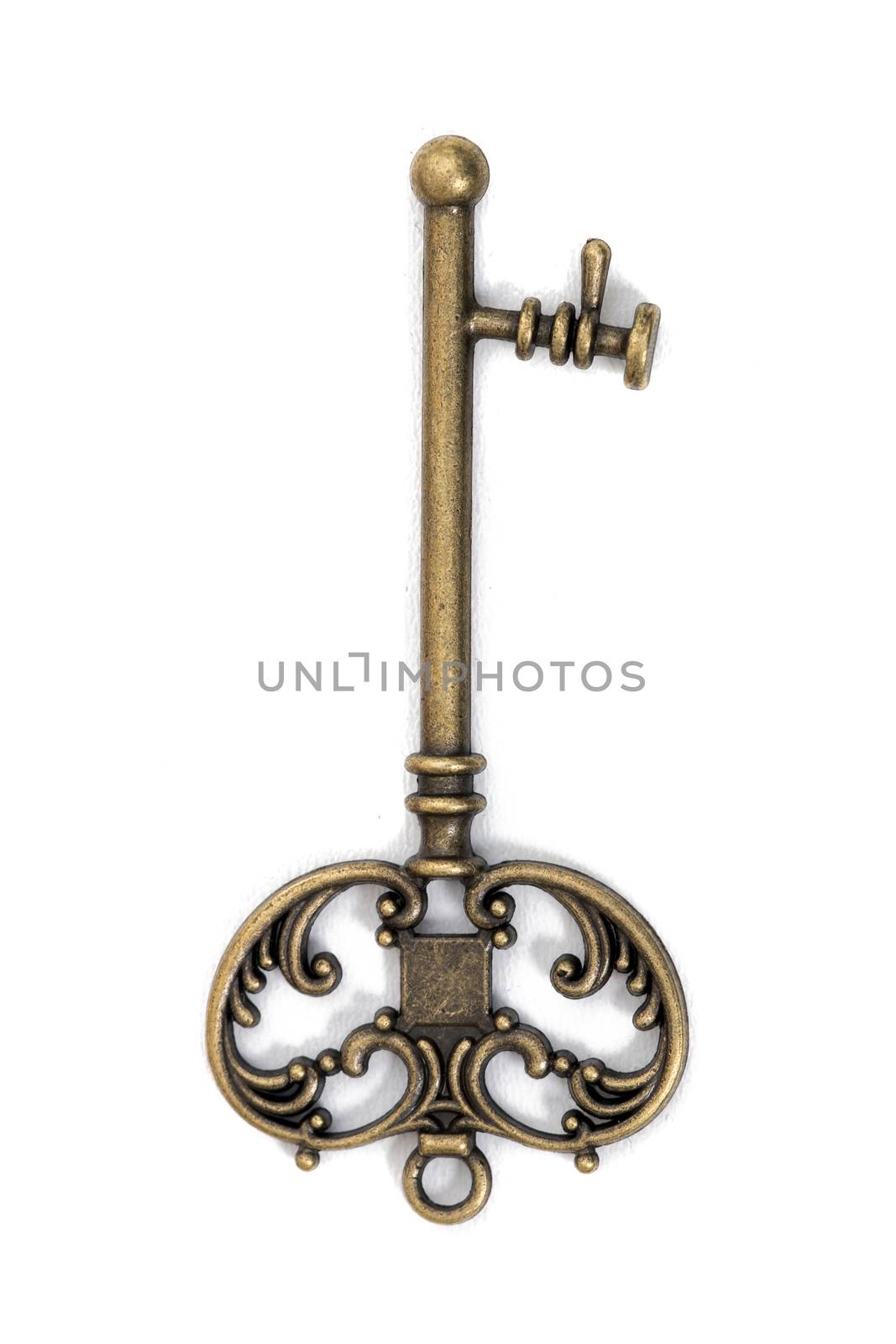 vintage fantasy detailed golden key by membio