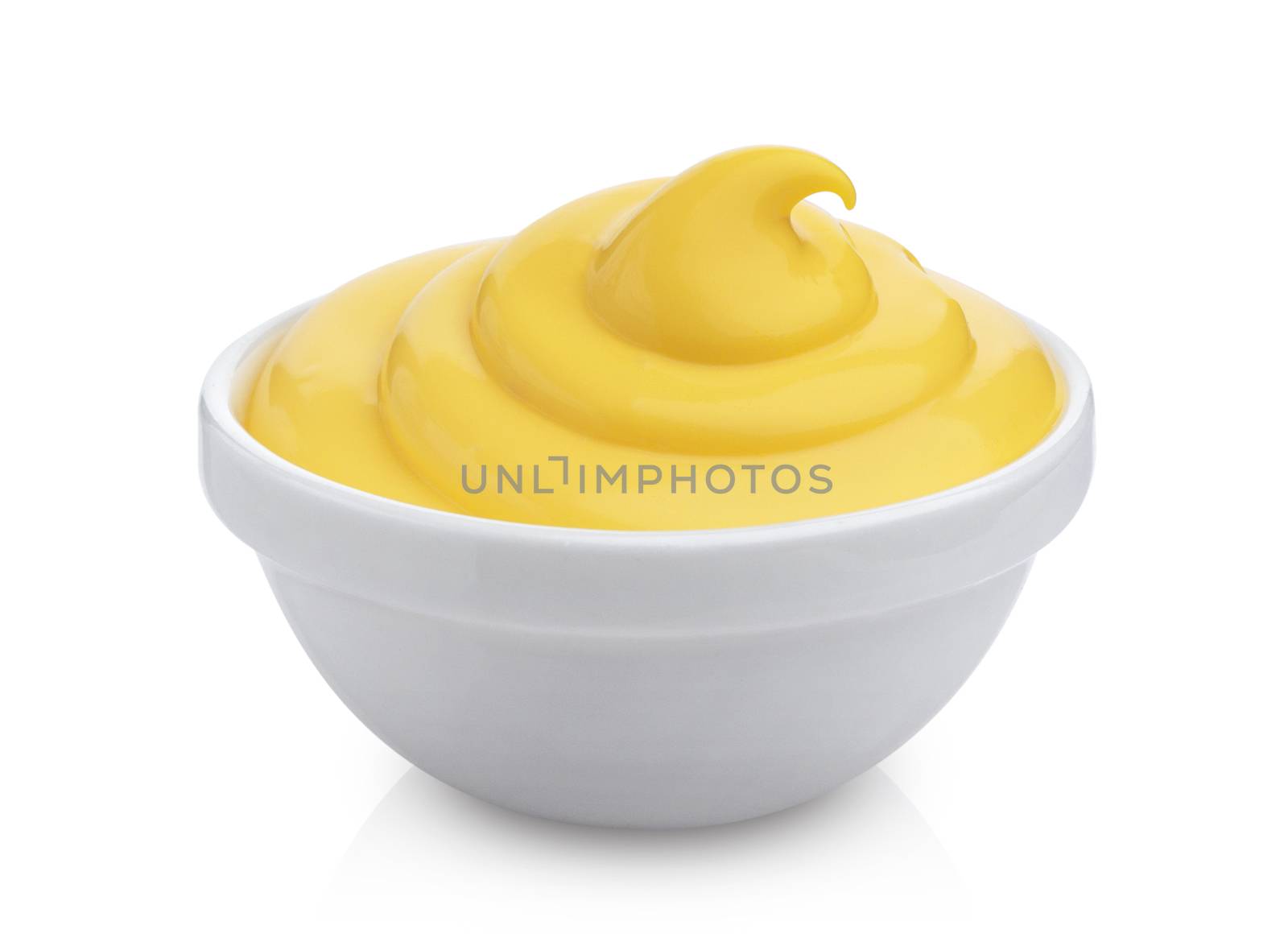 Mayonnaise isolated on white background by xamtiw