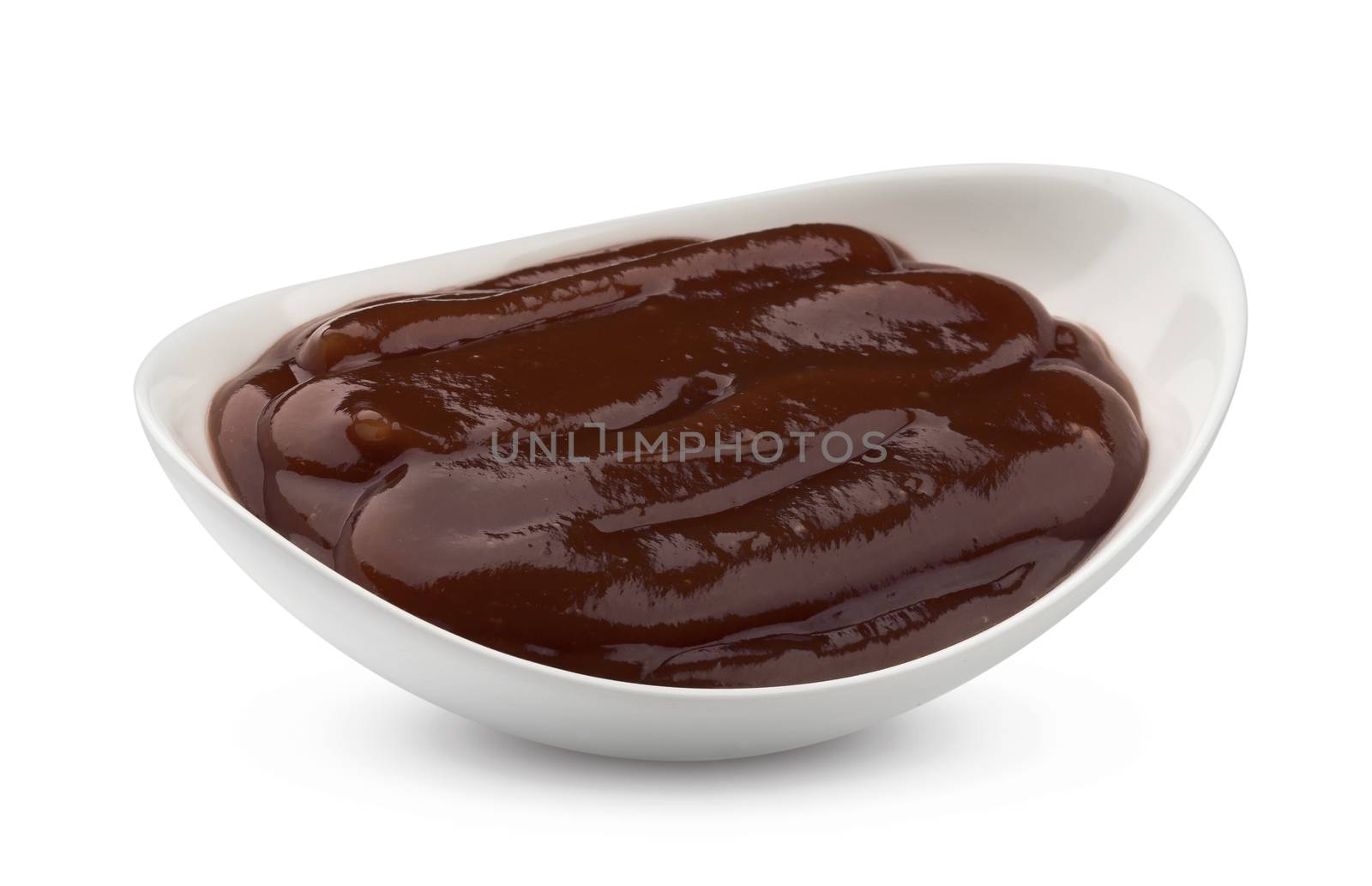 Barbecue sauce isolated on white background by xamtiw
