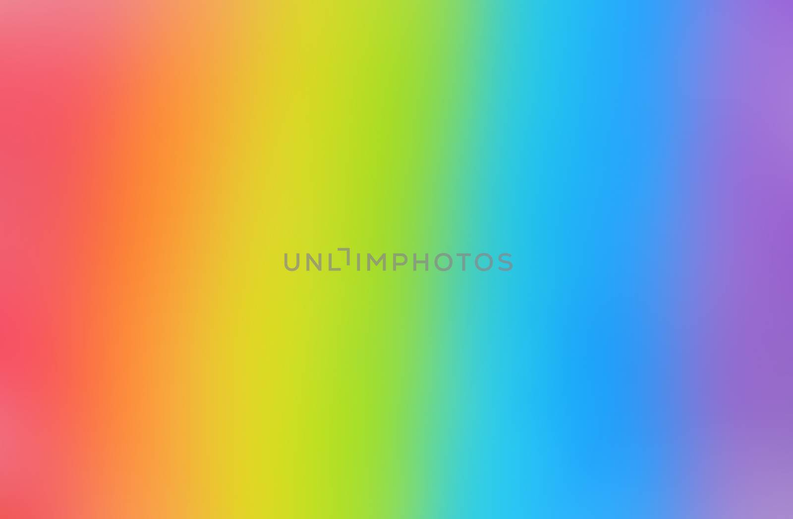 Bright and smooth rainbow background. Defocused image.