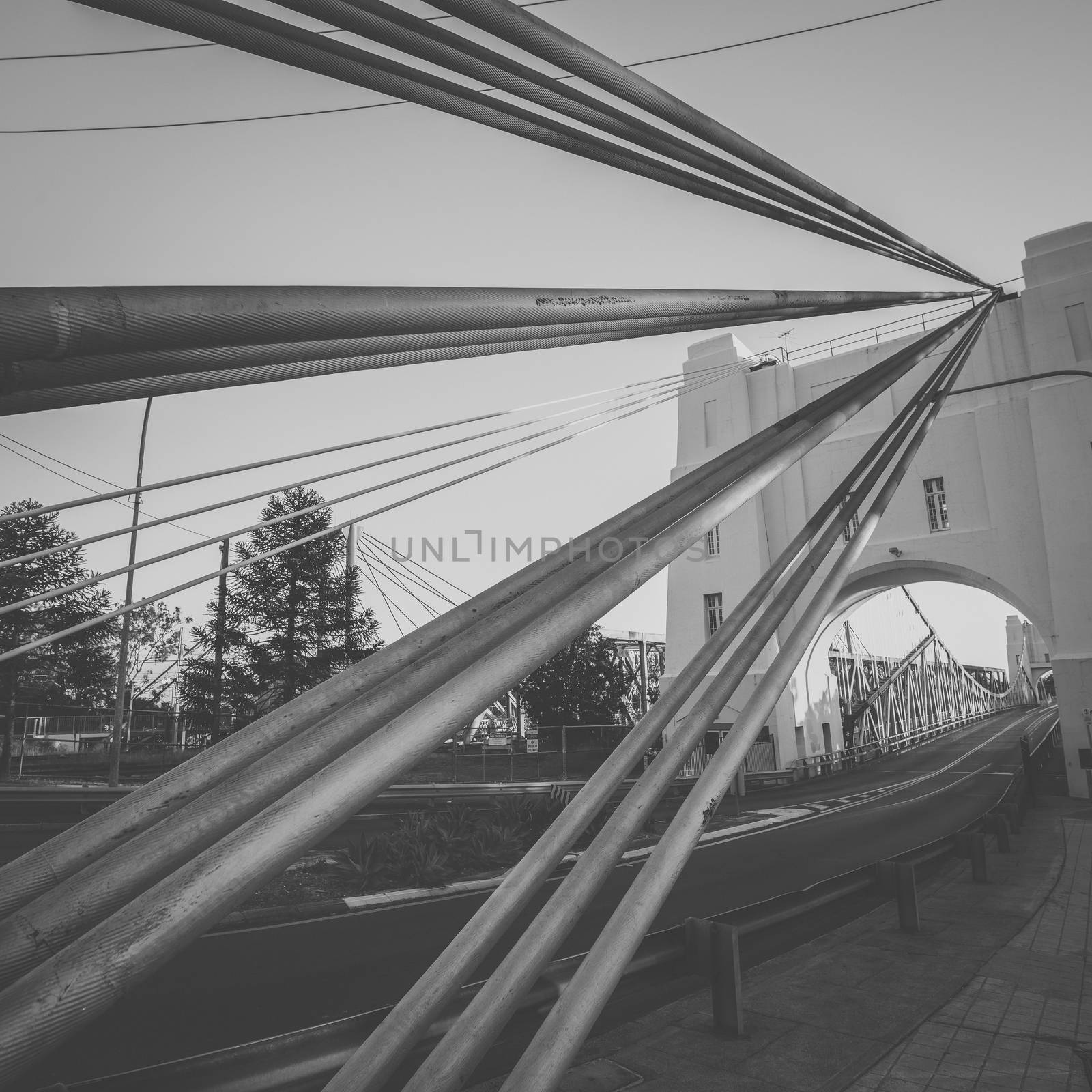 Walter Taylor Bridge also known as Indooroopilly Bridge in Brisbane, Queensland.