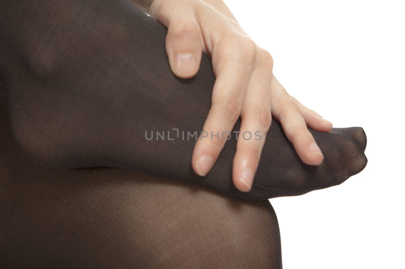 Toes Pain Rubbing Pantyhose by vilevi