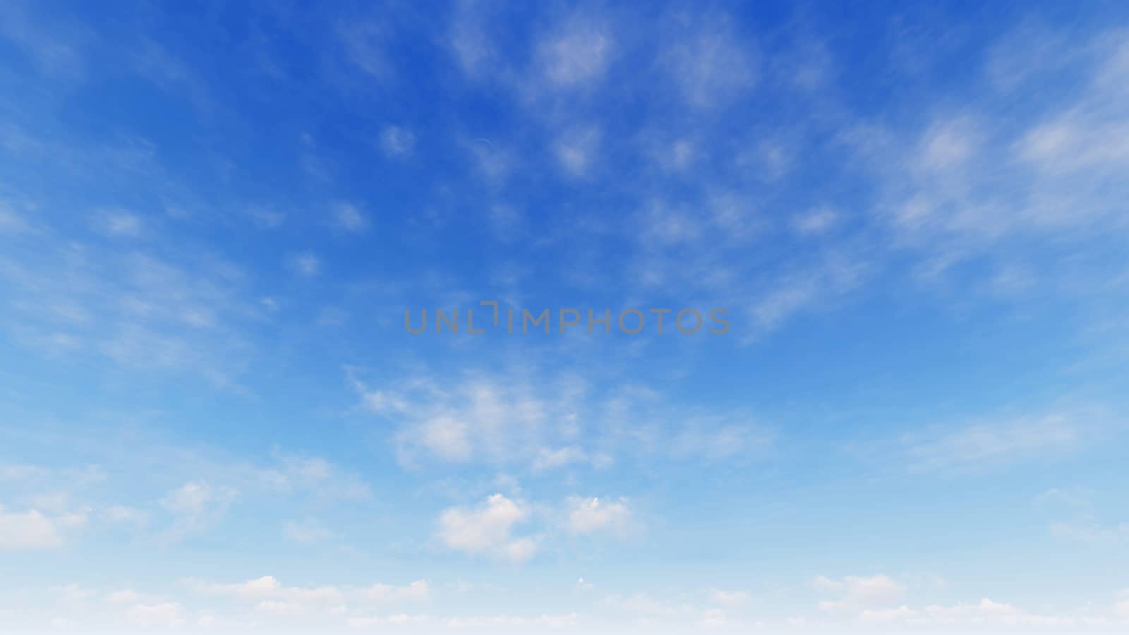 Cloudy blue sky abstract background, 3d illustration by teerawit