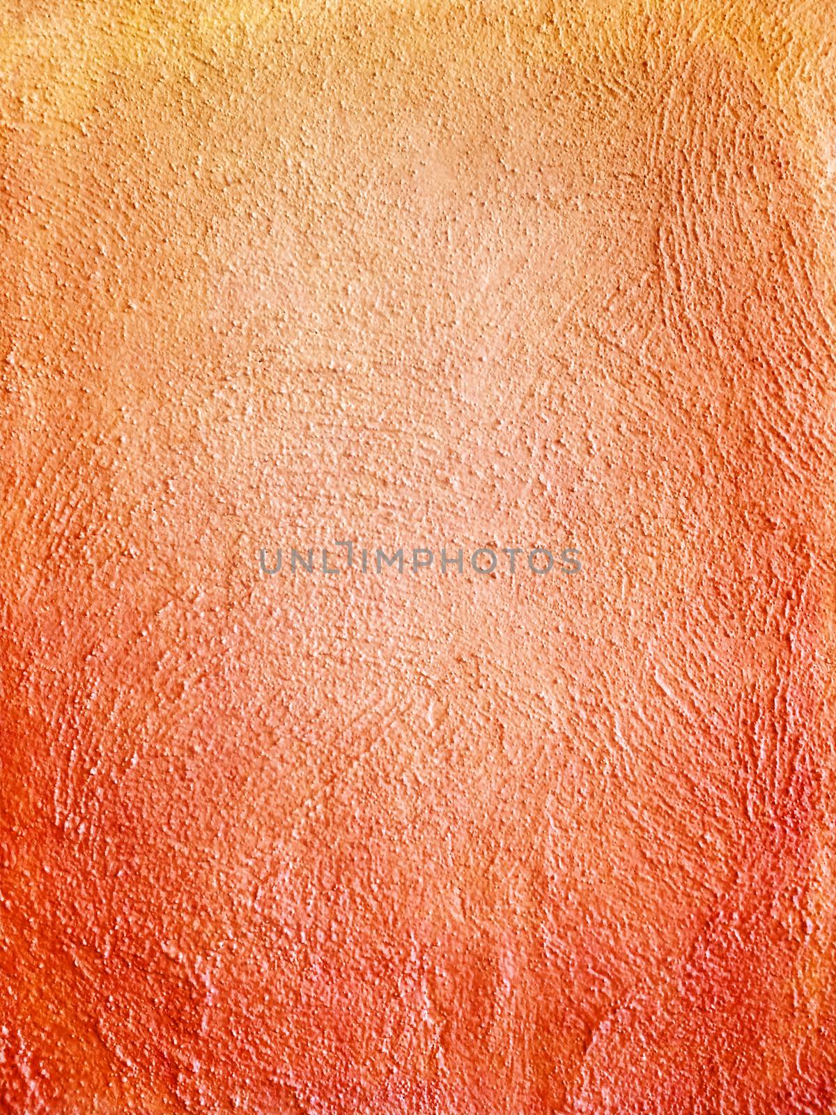 Passionate red painted background with paintbrush texture. Painted concrete surface.