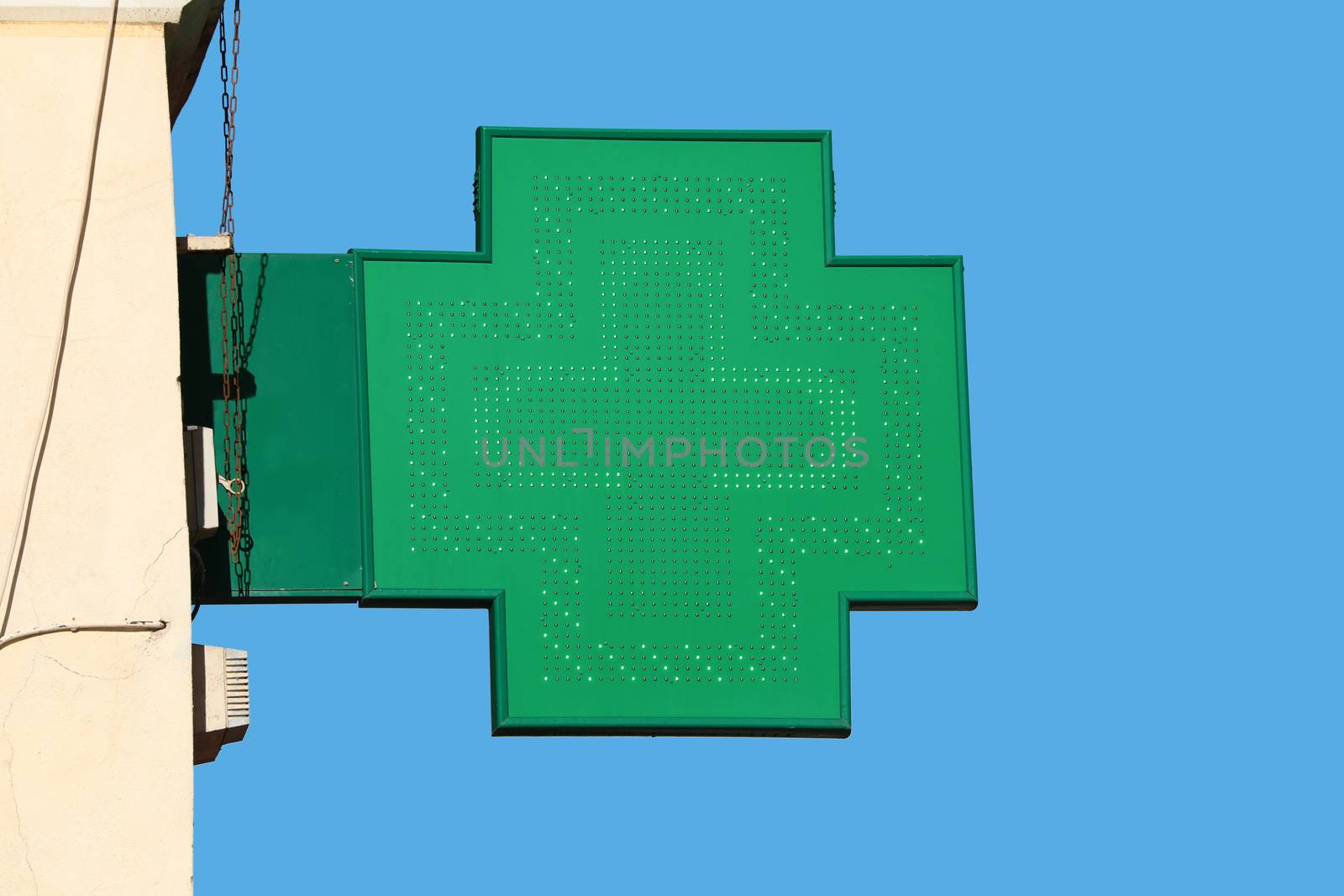 French Green Cross Pharmacy Sign by bensib