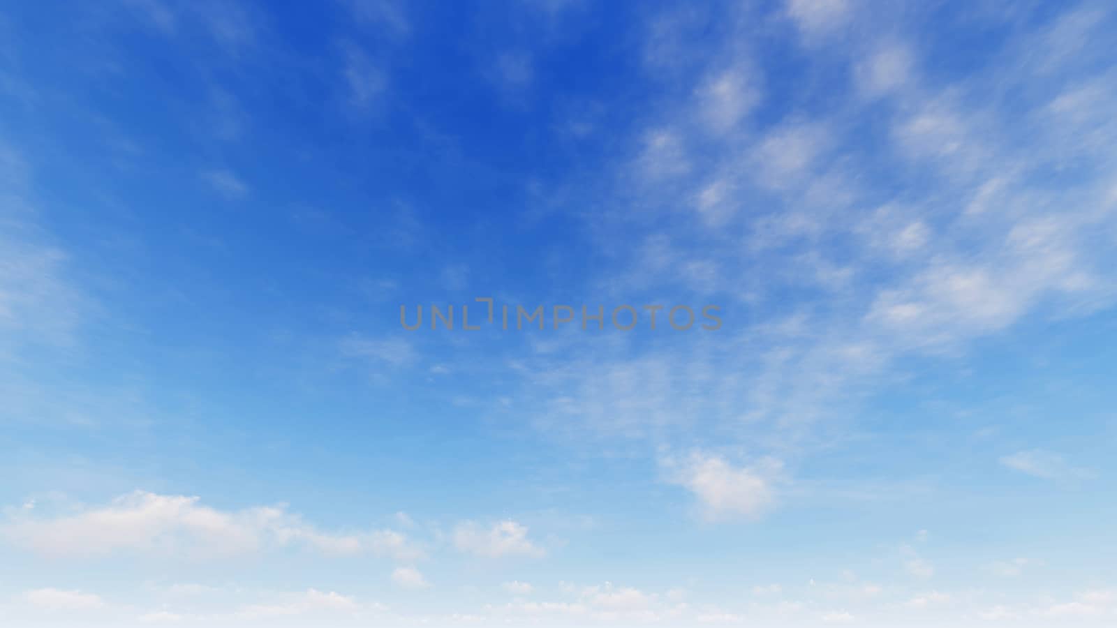 Cloudy blue sky abstract background, 3d illustration by teerawit