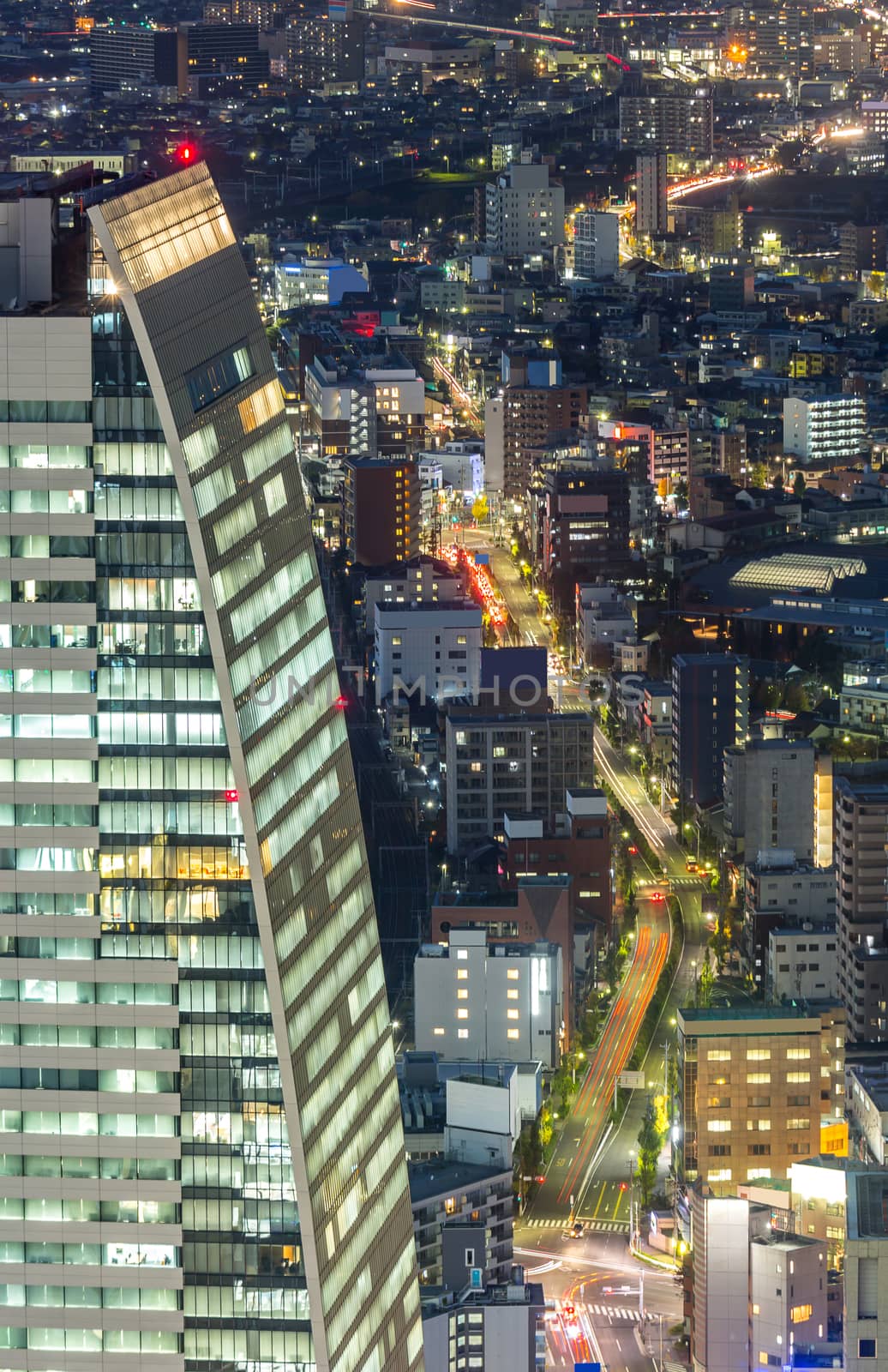 Aerial view of Nagoya by vichie81
