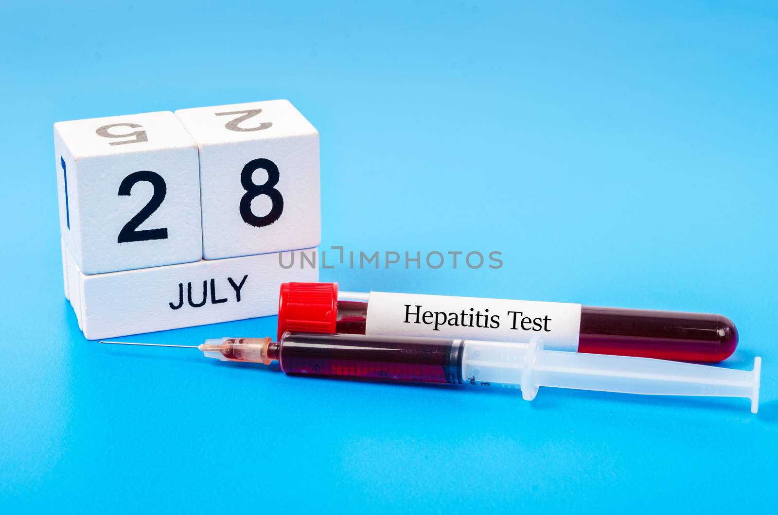 World hepatitis day concept. by Gamjai