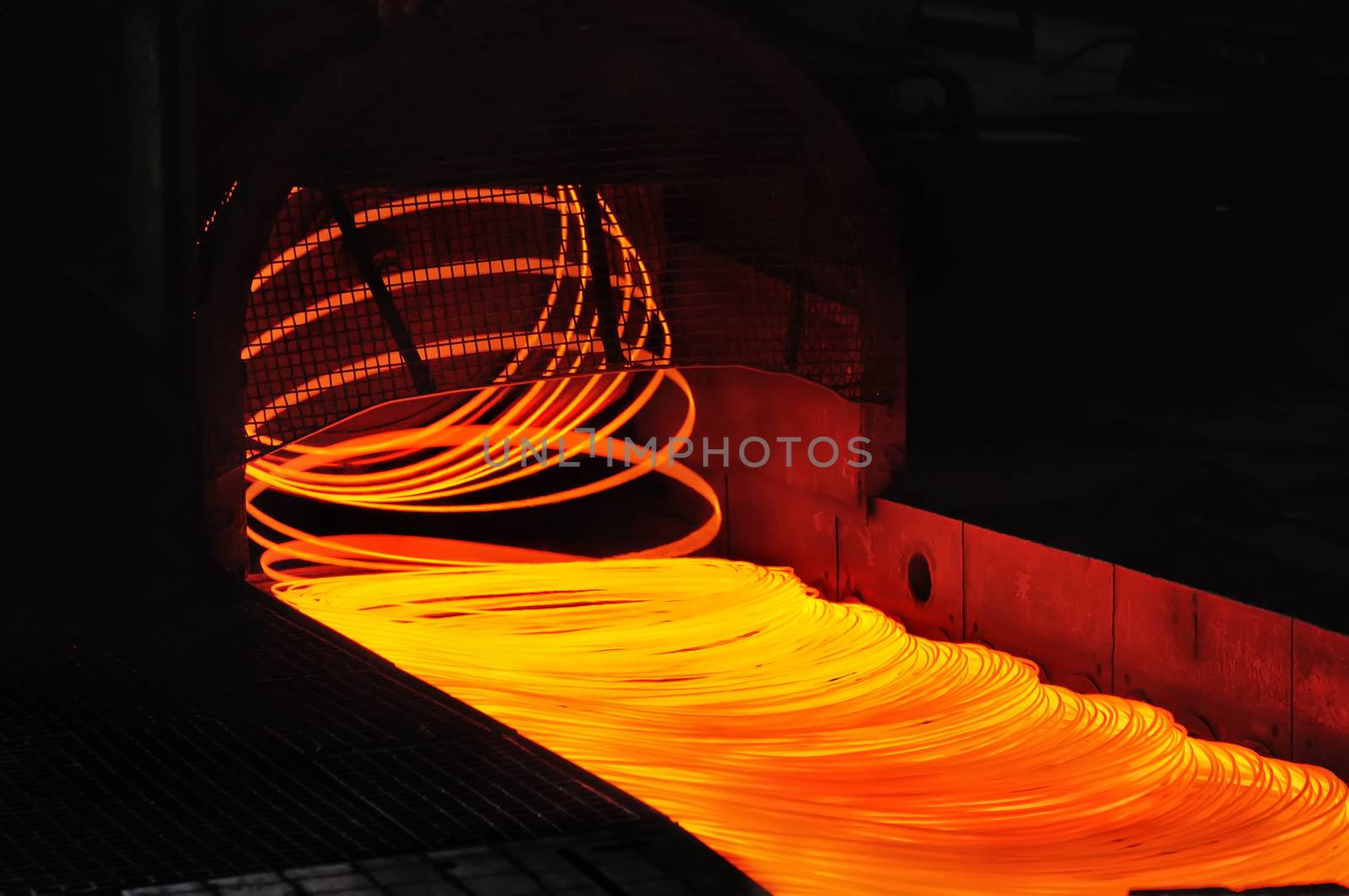 wire rolling mill coil forming laying head by makspogonii