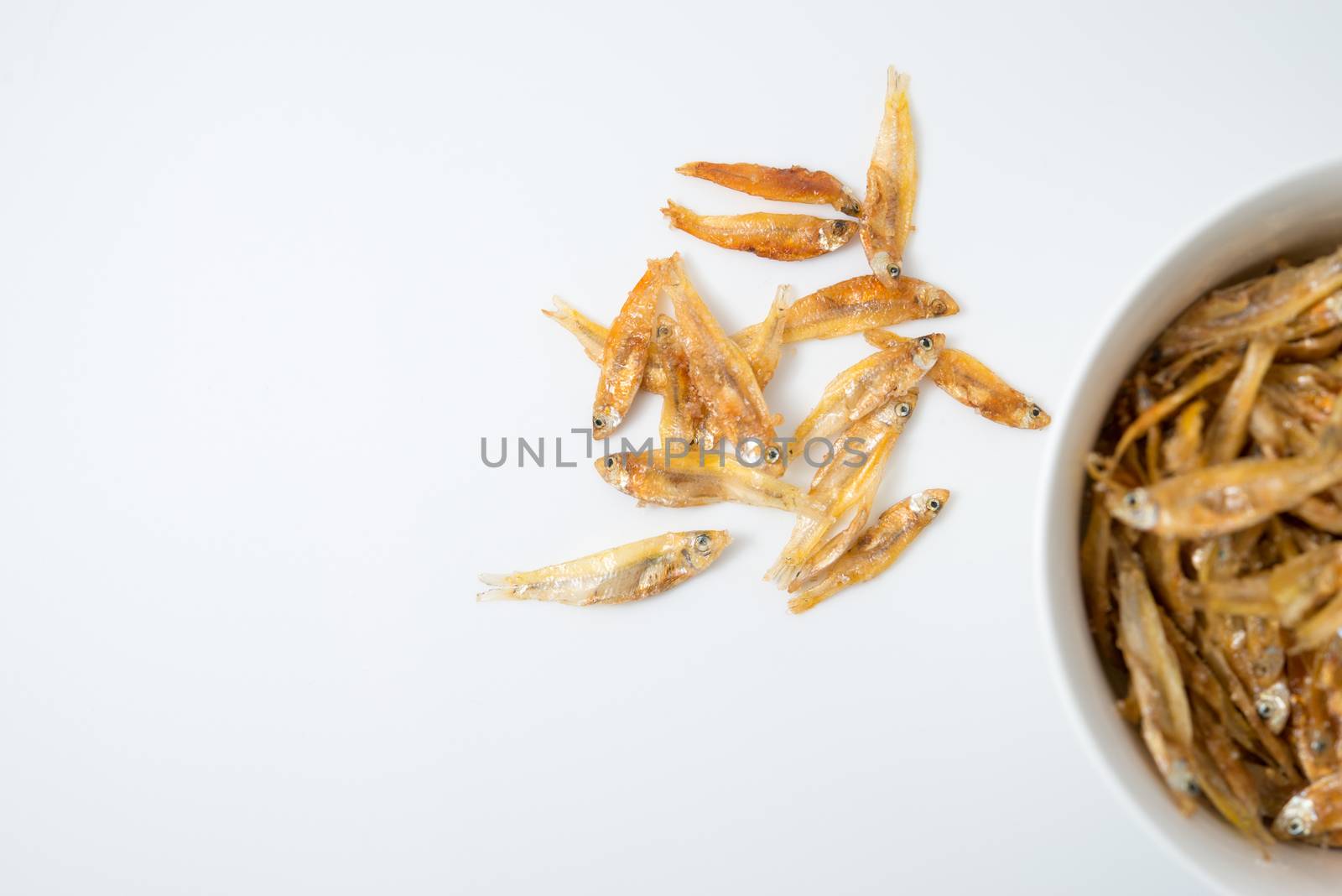 fried small fish by antpkr