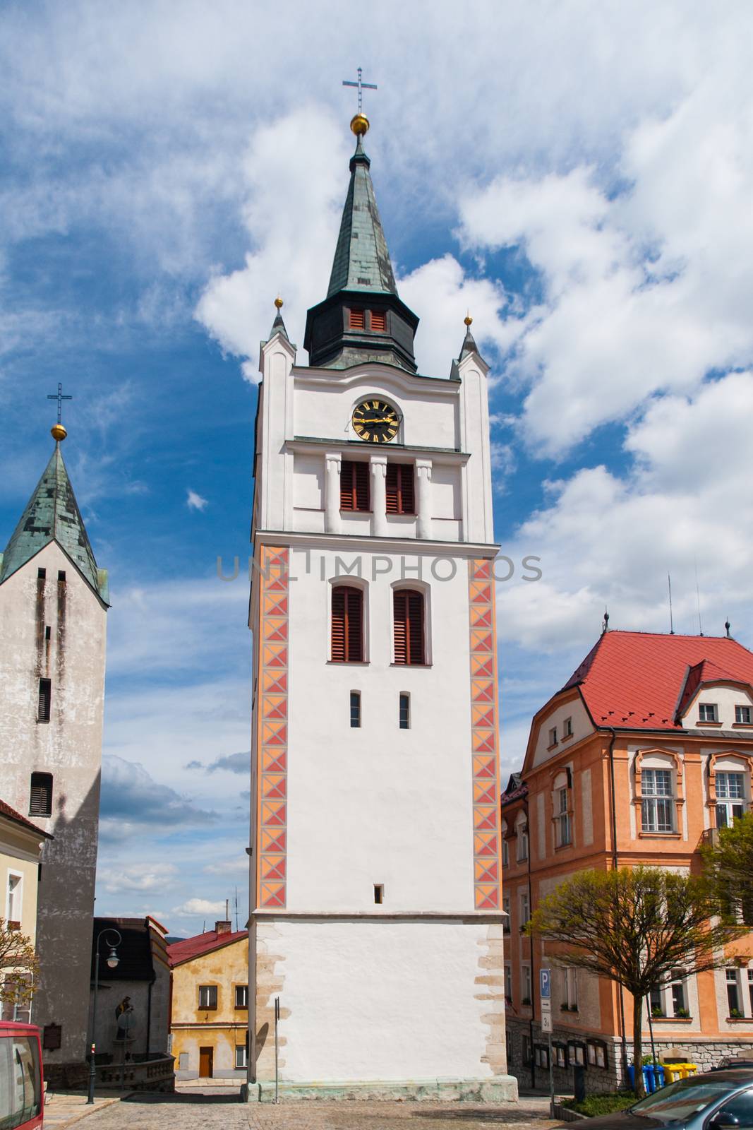 Bell Tower in Vimperk by pyty