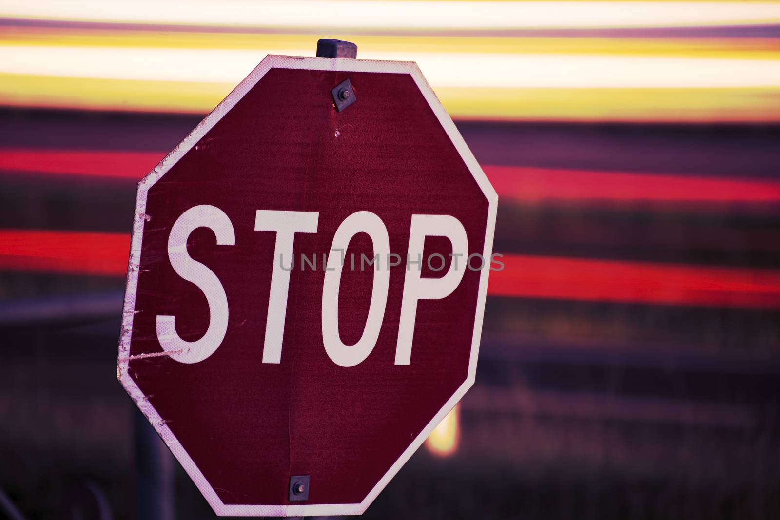 Road stop sign. by artistrobd