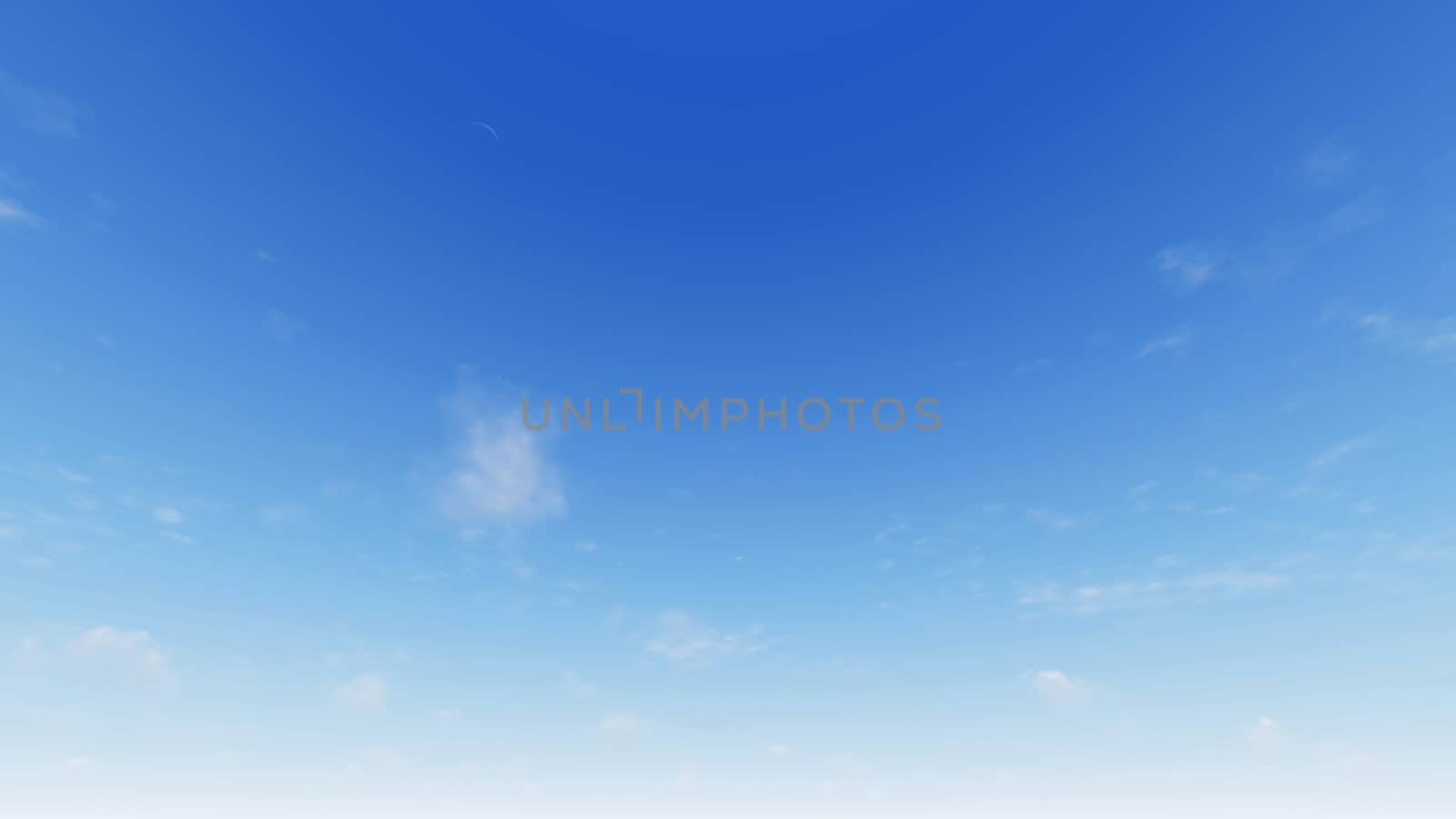 Cloudy blue sky abstract background, 3d illustration by teerawit