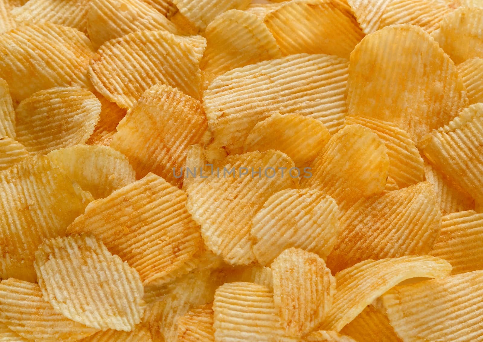 background of potato chips by ires007