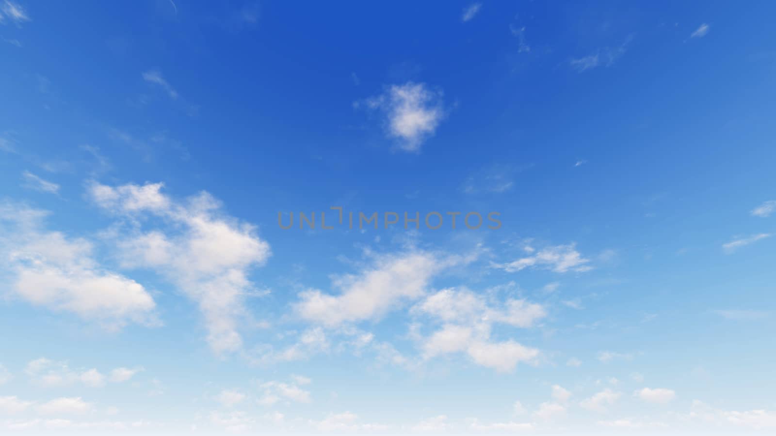 Cloudy blue sky abstract background, 3d illustration by teerawit