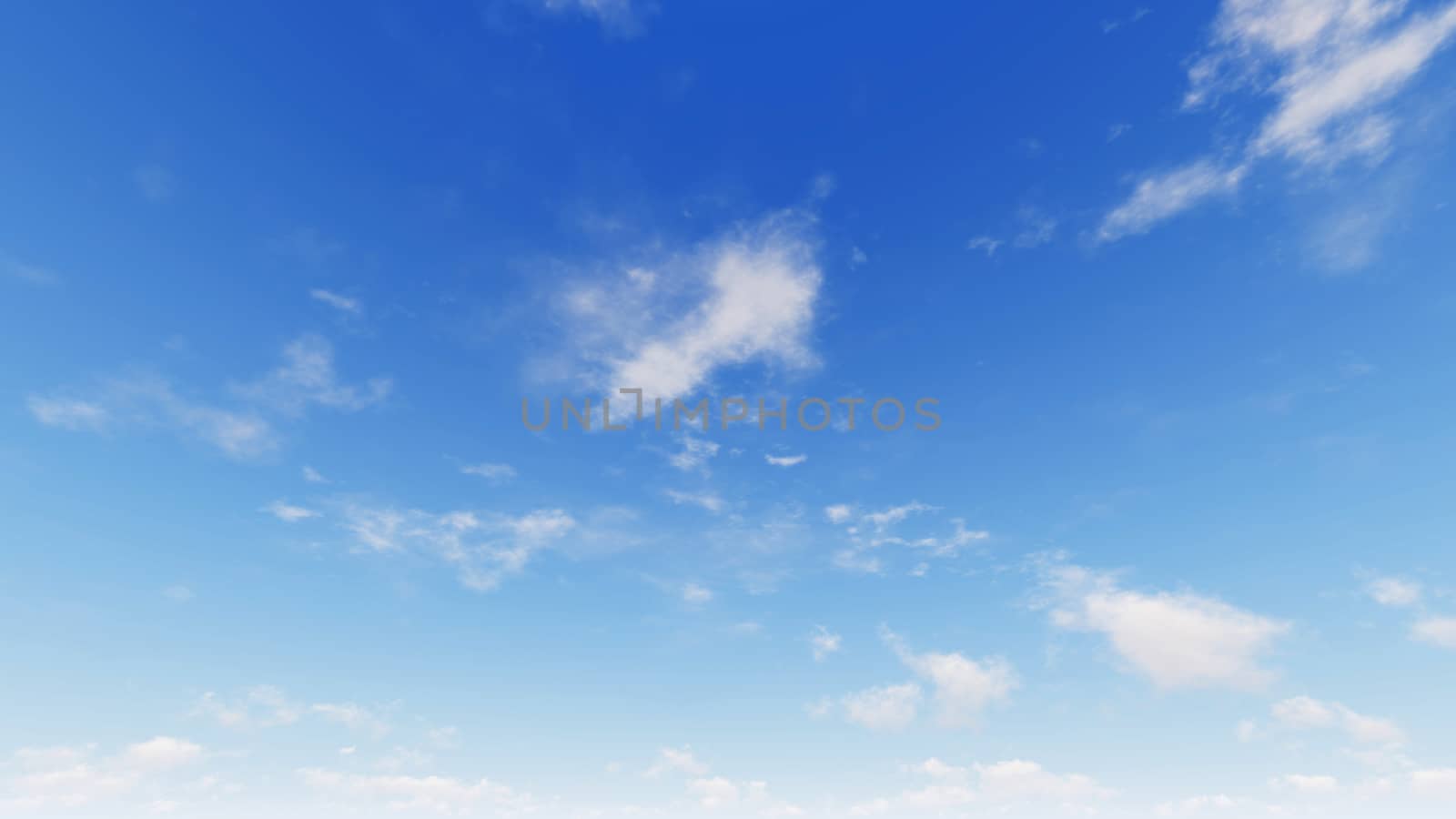 Cloudy blue sky abstract background, 3d illustration by teerawit