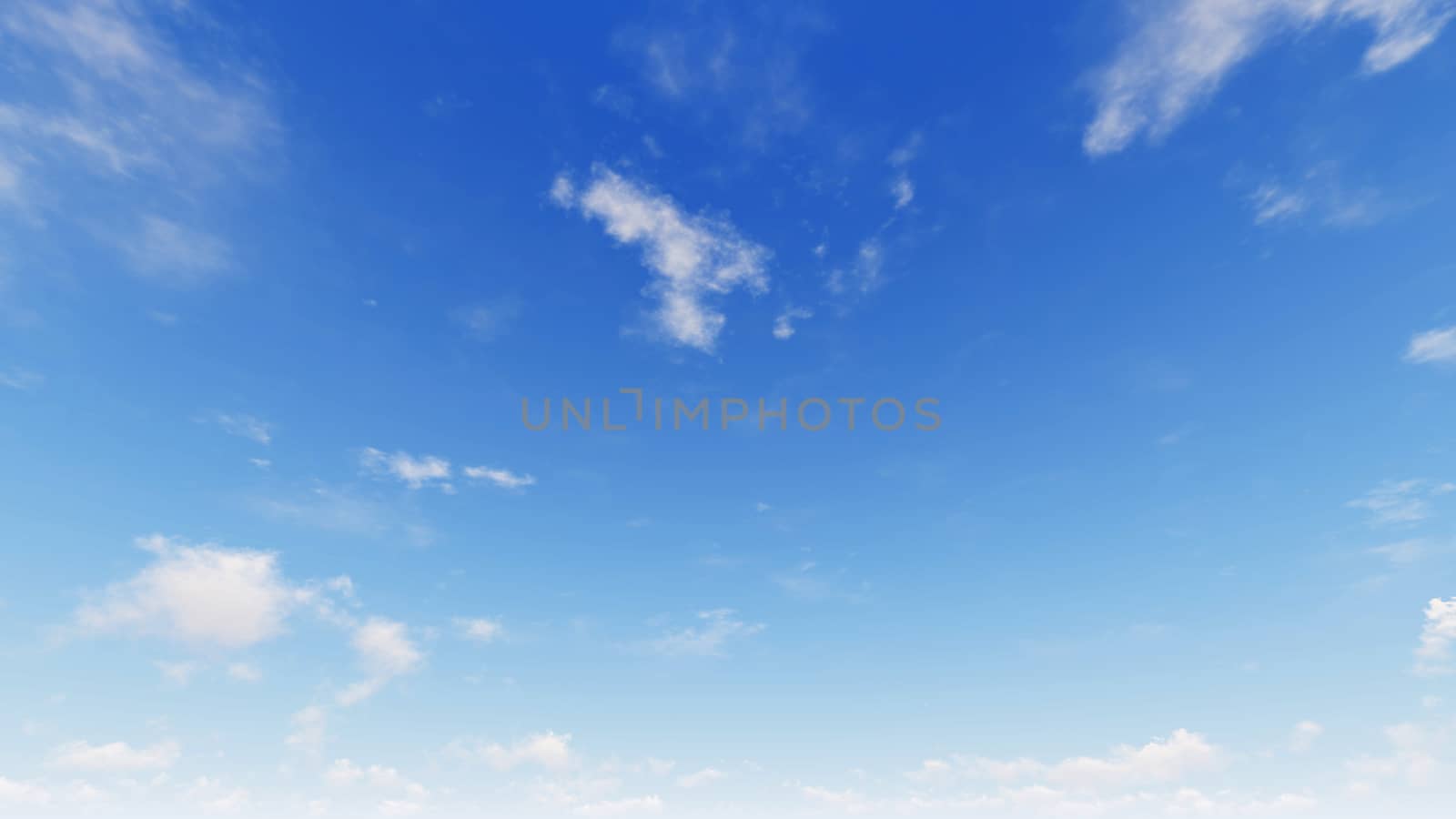 Cloudy blue sky abstract background, 3d illustration by teerawit