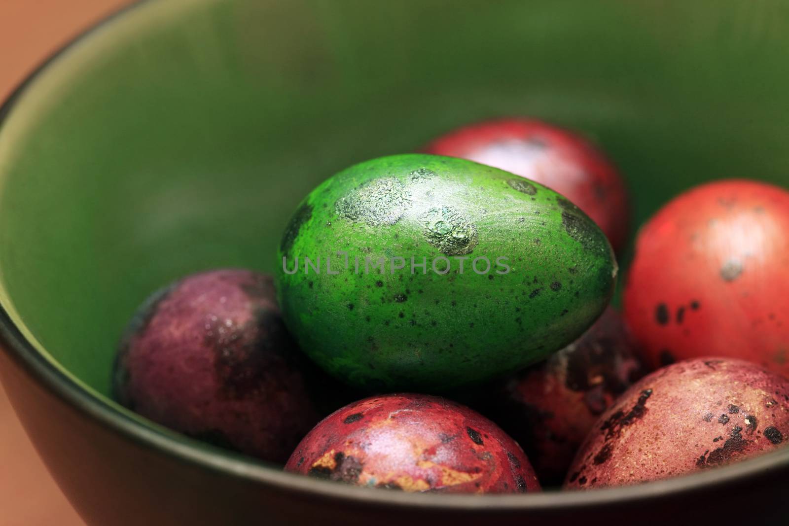 Colorful Speckled Easter Egg by friday