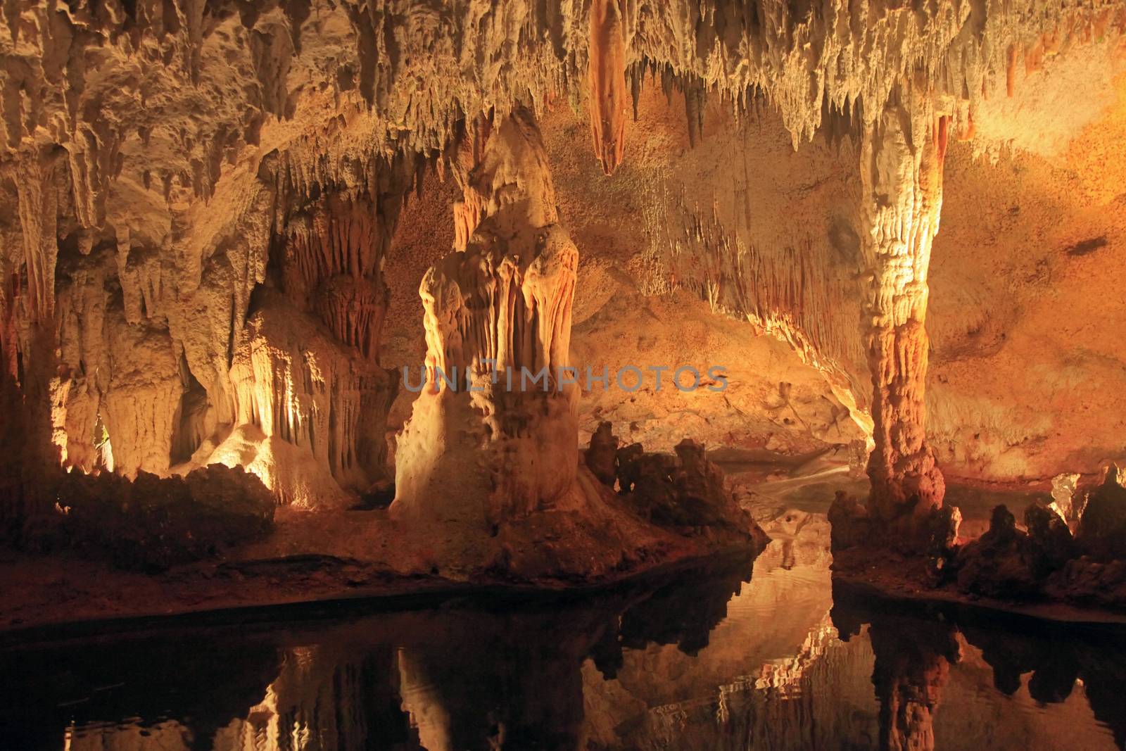 Cueva de las Maravillas. Cave of Wonders - one of the main natural attractions of the Dominican Republic, preserved in its original form