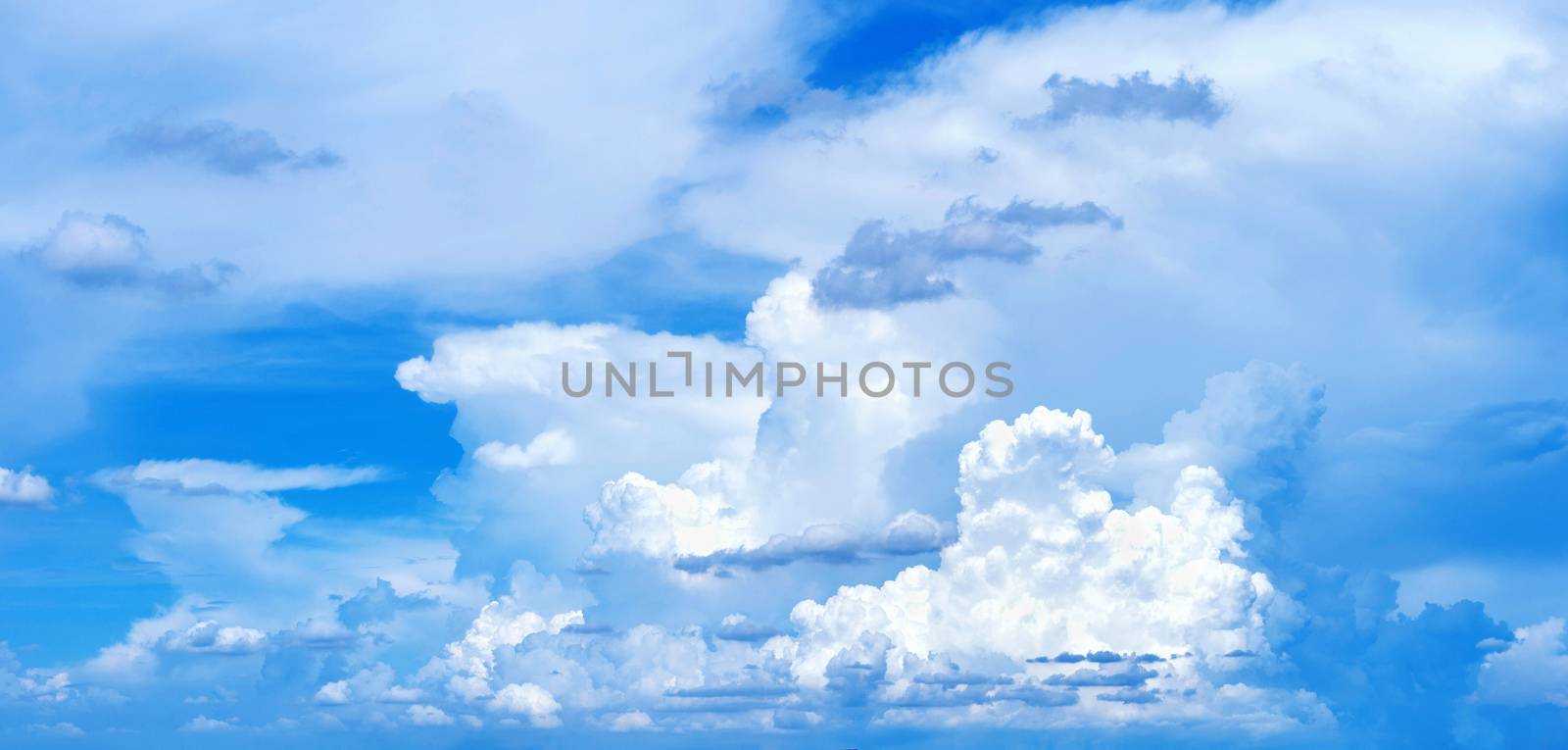 Blue sky with clouds, Clouds sky background. by gutarphotoghaphy