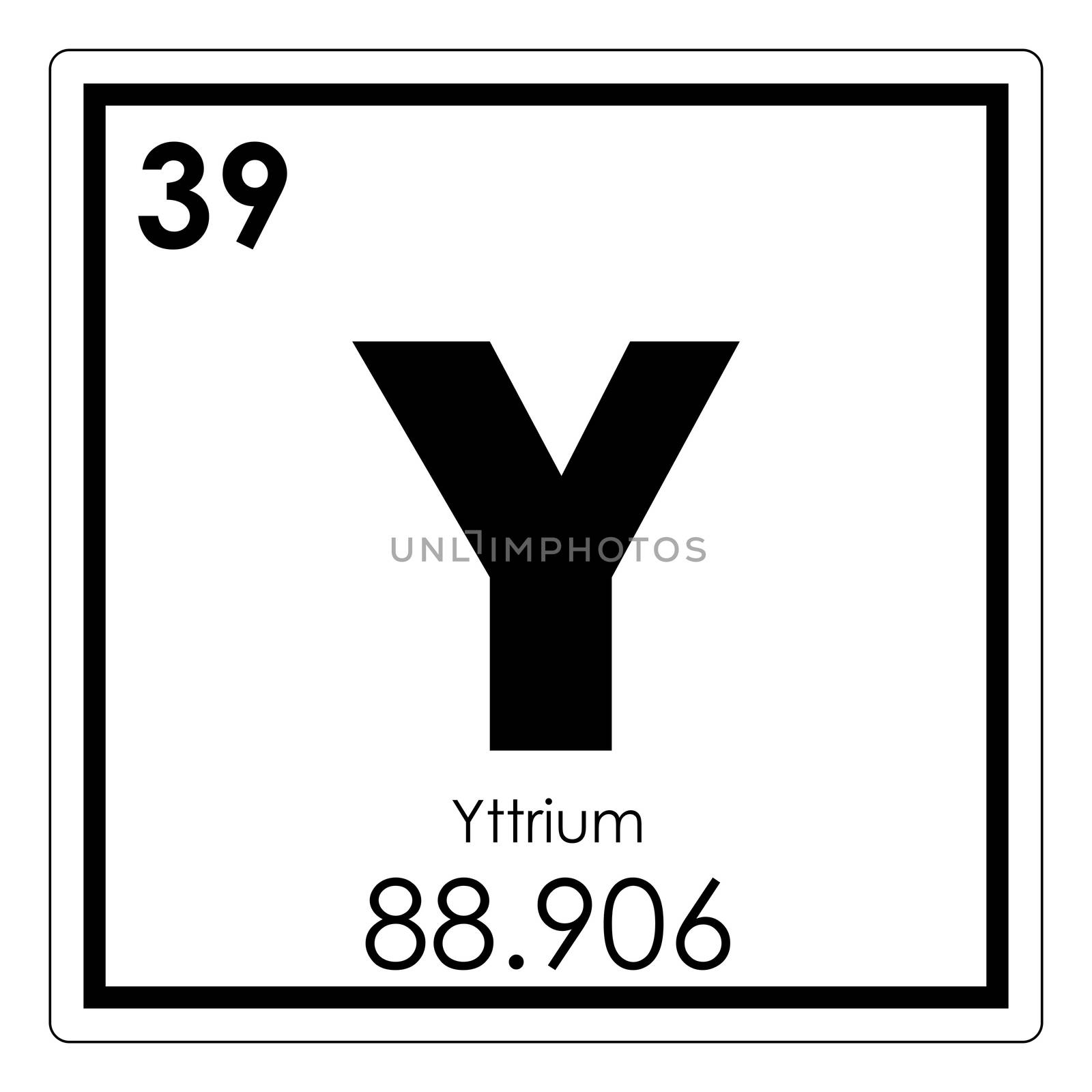 Yttrium chemical element by tony4urban