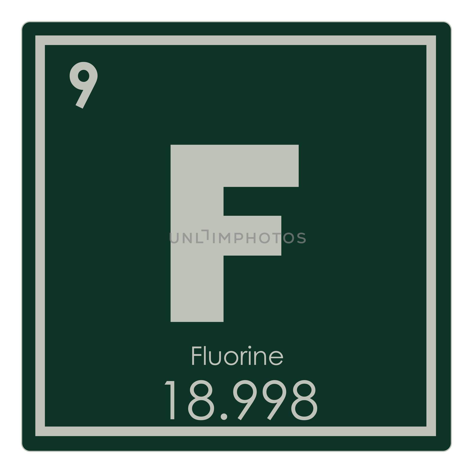 Fluorine chemical element by tony4urban