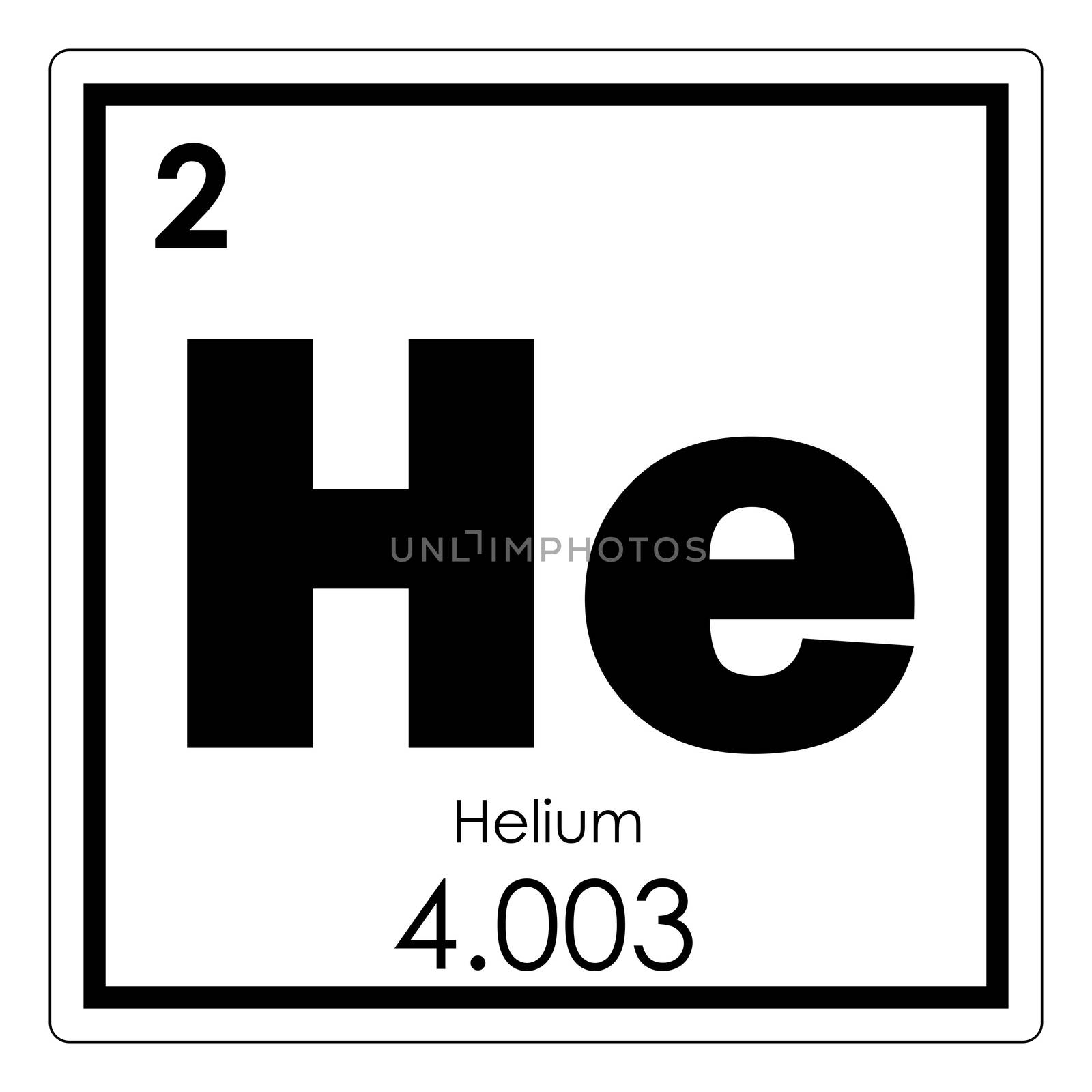 Helium chemical element by tony4urban