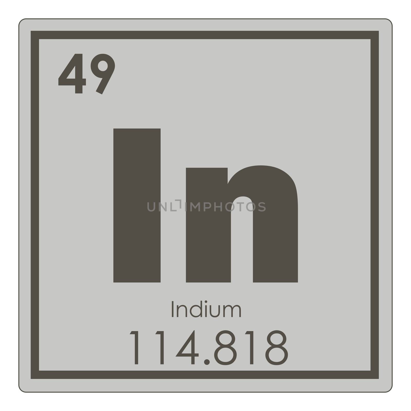 Indium chemical element by tony4urban