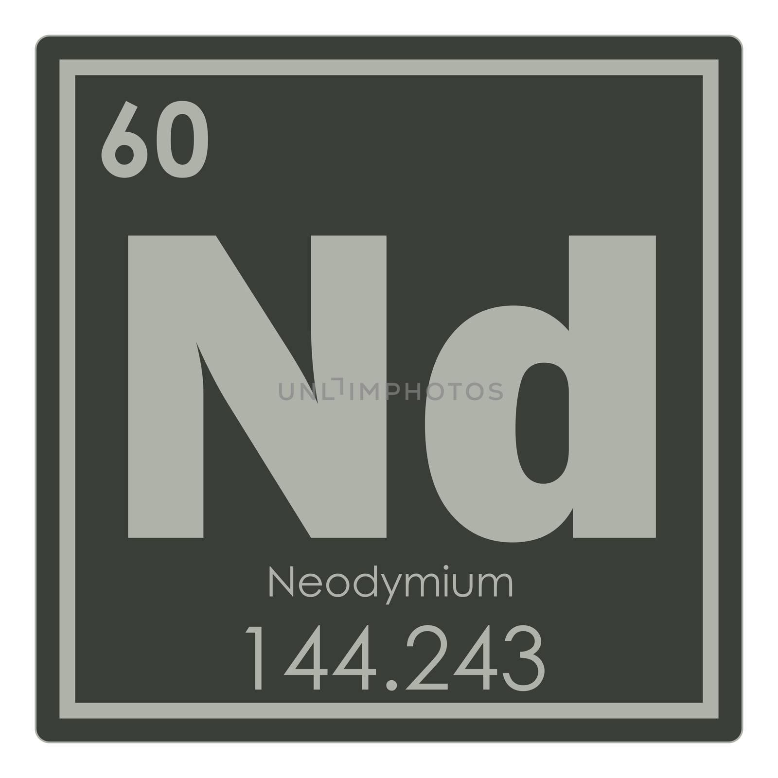 Neodymium chemical element by tony4urban